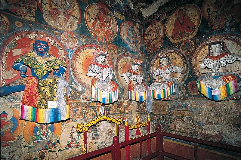 Tabo monastery in Spiti Valley